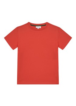Lacoste T-Shirt TJ1122 Czerwony Regular Fit ze sklepu MODIVO w kategorii T-shirty chłopięce - zdjęcie 181124348