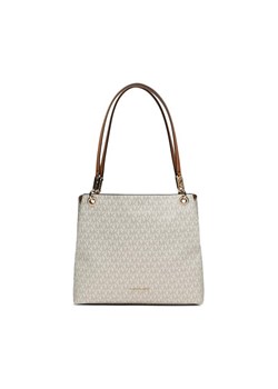 MICHAEL Michael Kors Torebka Kensington 30F3G8KT7B Écru ze sklepu MODIVO w kategorii Torby Shopper bag - zdjęcie 181124376