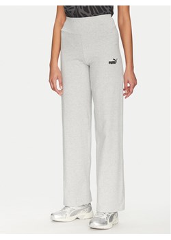 Puma Legginsy Ess Small No. 1 Logo 682428 Szary Straight Fit ze sklepu MODIVO w kategorii Spodnie damskie - zdjęcie 181124527
