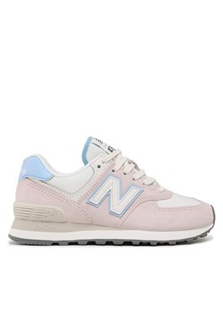 New Balance Sneakersy WL574QC Różowy ze sklepu MODIVO w kategorii Buty sportowe damskie - zdjęcie 181124578