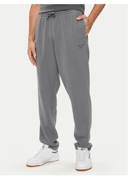 Reebok Spodnie dresowe Ri Washed 100200154 Szary Regular Fit ze sklepu MODIVO w kategorii Spodnie męskie - zdjęcie 181124629