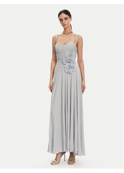 Elisabetta Franchi Sukienka wieczorowa AB-R22-52E2 Błękitny Regular Fit ze sklepu MODIVO w kategorii Sukienki - zdjęcie 181124638