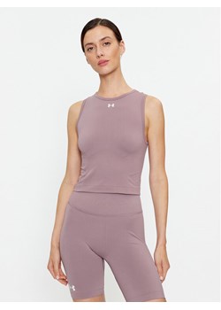 Under Armour Top Ua Train Seamless Tank 1379148 Fioletowy Fitted Fit ze sklepu MODIVO w kategorii Bluzki damskie - zdjęcie 181124667