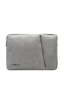 Lanetti Etui na laptopa LAN-K-010-04L Szary ze sklepu MODIVO w kategorii Torby na laptopa - zdjęcie 181124866