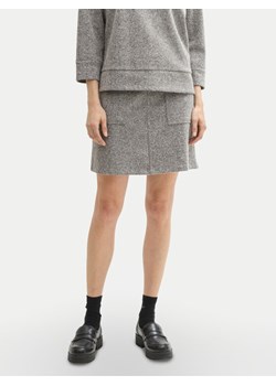 Tom Tailor Spódnica mini 1043892 Szary Regular Fit ze sklepu MODIVO w kategorii Spódnice - zdjęcie 181124898