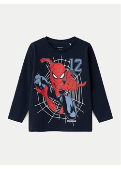 NAME IT Bluzka SPIDERMAN 13231947 Granatowy Regular Fit ze sklepu MODIVO w kategorii Bluzy i swetry - zdjęcie 181124956
