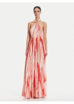 Elisabetta Franchi Sukienka letnia ABR4752E2 CP9 Czerwony Regular Fit ze sklepu MODIVO w kategorii Sukienki - zdjęcie 181125048