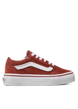 Vans Tenisówki Old Skool VN000W9TBRG1 Brązowy ze sklepu MODIVO w kategorii Trampki dziecięce - zdjęcie 181125139