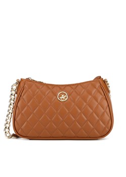 Beverly Hills Polo Club Torebka BHPC-K-035-06 Brązowy ze sklepu MODIVO w kategorii Listonoszki - zdjęcie 181125205