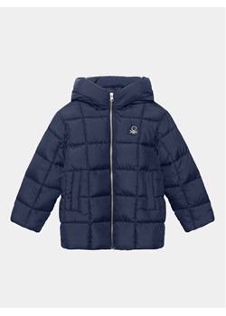 United Colors Of Benetton Kurtka zimowa 2WU0CN02J Granatowy Regular Fit ze sklepu MODIVO w kategorii Kurtki chłopięce - zdjęcie 181125339