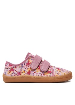Froddo Kapcie Barefoot Canvas G1700390-3 S Różowy ze sklepu MODIVO w kategorii Kapcie dziecięce - zdjęcie 181125346