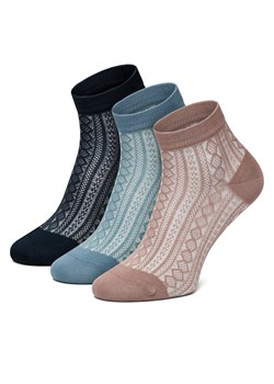 Nine West Skarpety KR_NW_SHINY_Z_SS25 (3 PACK) Kolorowy ze sklepu MODIVO w kategorii Skarpetki damskie - zdjęcie 181125355