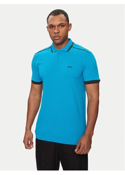 Boss Polo Paddy 1 50512995 Niebieski Regular Fit ze sklepu MODIVO w kategorii T-shirty męskie - zdjęcie 181125397