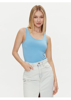 JDY Top Ava 15259184 Niebieski Slim Fit ze sklepu MODIVO w kategorii Bluzki damskie - zdjęcie 181125409