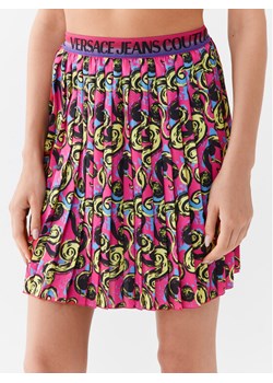 Versace Jeans Couture Spódnica plisowana 74HAE820 Różowy Regular Fit ze sklepu MODIVO w kategorii Spódnice - zdjęcie 181125605