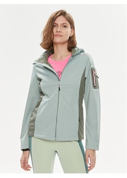 CMP Kurtka przeciwdeszczowa 39A5016 Zielony Regular Fit ze sklepu MODIVO w kategorii Kurtki damskie - zdjęcie 181125628