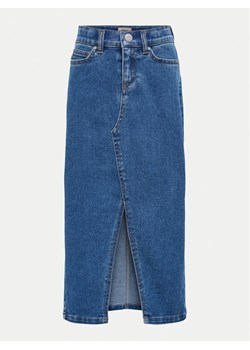 Kids ONLY Spódnica jeansowa Siri 15340692 Niebieski Regular Fit ze sklepu MODIVO w kategorii Spódnice dziewczęce - zdjęcie 181125778