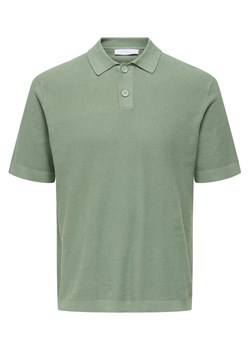Only & Sons Polo Tony 22033571 Zielony Regular Fit ze sklepu MODIVO w kategorii T-shirty męskie - zdjęcie 181125817