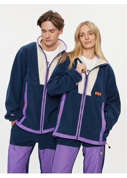Helly Hansen Polar Unisex Yu Fleece 54018 Granatowy Relaxed Fit ze sklepu MODIVO w kategorii Bluzy męskie - zdjęcie 181125825