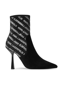 KARL LAGERFELD Botki KL31354 Czarny ze sklepu MODIVO w kategorii Botki - zdjęcie 181125908