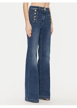 Elisabetta Franchi Jeansy PJ-83D-51E2-V440 Granatowy Regular Fit ze sklepu MODIVO w kategorii Jeansy damskie - zdjęcie 181125978