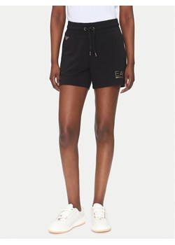 EA7 Emporio Armani Szorty sportowe 7W000269 AF12482 UC001 Czarny Regular Fit ze sklepu MODIVO w kategorii Szorty - zdjęcie 181126038