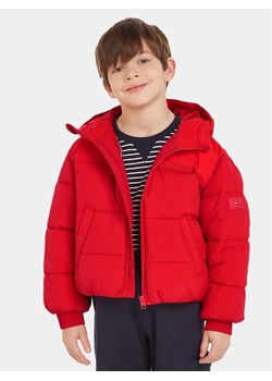 Tommy Hilfiger Kurtka zimowa New York KG0KG07551 Czerwony Relaxed Fit ze sklepu MODIVO w kategorii Kurtki chłopięce - zdjęcie 181126087