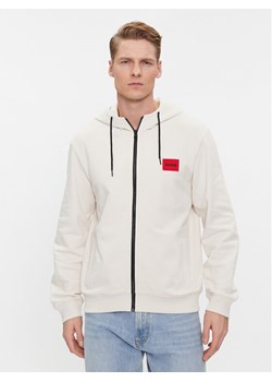 Hugo Bluza Daple212 50447972 Biały Regular Fit ze sklepu MODIVO w kategorii Bluzy męskie - zdjęcie 181126176