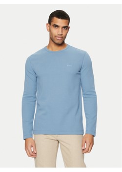 BOSS Longsleeve Tempesto 50520725 Niebieski Regular Fit ze sklepu MODIVO w kategorii T-shirty męskie - zdjęcie 181126177