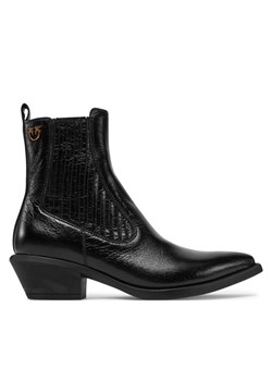 PINKO Kowbojki Tex 14 SD0345P083 Czarny ze sklepu MODIVO w kategorii Botki - zdjęcie 181126285