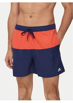 adidas Szorty kąpielowe Colorblock CLX IT8597 Niebieski Regular Fit ze sklepu MODIVO w kategorii Kąpielówki - zdjęcie 181126307