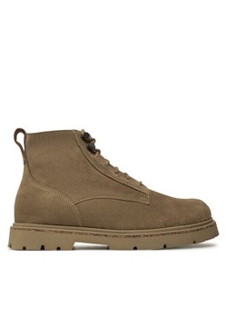 Birkenstock Trzewiki Highwood Lace Mid M Leve 1028920 Beżowy ze sklepu MODIVO w kategorii Buty zimowe męskie - zdjęcie 181126327