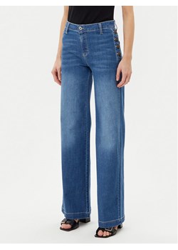 Please Jeansy P3FDBQ2NTZ Niebieski Wide Leg ze sklepu MODIVO w kategorii Jeansy damskie - zdjęcie 181126358