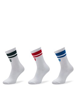 New Balance Zestaw 3 par wysokich skarpet męskich LAS32163AS5 Biały ze sklepu MODIVO w kategorii Skarpetki męskie - zdjęcie 181126389