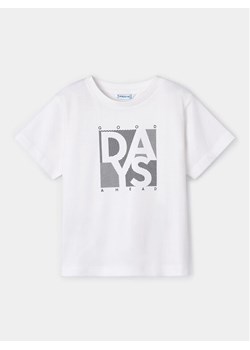 Mayoral T-Shirt 170 Biały Regular Fit ze sklepu MODIVO w kategorii Bluzki dziewczęce - zdjęcie 181126419