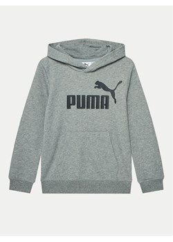 Puma Bluza Ess No. 1 Logo 684909 Szary Regular Fit ze sklepu MODIVO w kategorii Bluzy chłopięce - zdjęcie 181126435