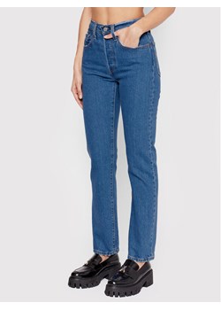 Levi's® Jeansy 501® Crop 36200-0225 Niebieski Cropped Fit ze sklepu MODIVO w kategorii Jeansy damskie - zdjęcie 181126446