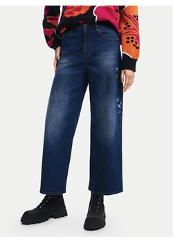 Desigual Jeansy Aimar 24WWDD18 Granatowy Wide Leg ze sklepu MODIVO w kategorii Jeansy damskie - zdjęcie 181126505