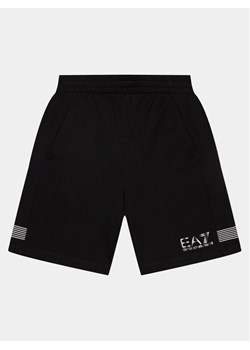 EA7 Emporio Armani Szorty kąpielowe 3DBS55 BJ05Z 1200 Czarny Regular Fit ze sklepu MODIVO w kategorii Kąpielówki chłopięce - zdjęcie 181126508