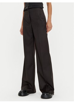 ACCESS FASHION Spodnie materiałowe 44-5039-116 Czarny Wide Leg ze sklepu MODIVO w kategorii Spodnie damskie - zdjęcie 181126616