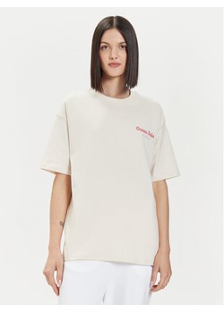 4F T-Shirt 4FWSS24TTSHF1265 Écru Oversize ze sklepu MODIVO w kategorii Bluzki damskie - zdjęcie 181126635