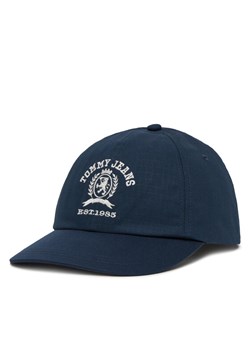 Tommy Jeans Czapka z daszkiem Tjm Crest Cap AM0AM13286 Granatowy ze sklepu MODIVO w kategorii Czapki z daszkiem męskie - zdjęcie 181126636