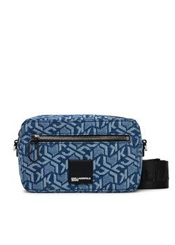 Karl Lagerfeld Jeans Torebka A2W30165 Niebieski ze sklepu MODIVO w kategorii Listonoszki - zdjęcie 181126707