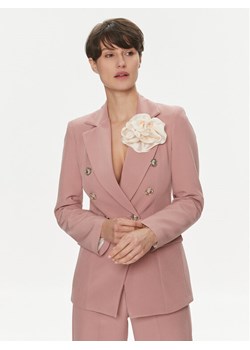 Maryley Marynarka 24EB139/M13 Różowy Regular Fit ze sklepu MODIVO w kategorii Marynarki damskie - zdjęcie 181126715