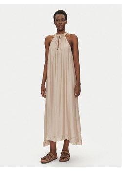 Bomboogie Sukienka letnia AW8993TSET5 Beżowy Relaxed Fit - id: 0000305415202 - marki MODIVO - 181126725 Bomboogie Sukienka letnia AW8993TSET5 Beżowy Relaxed Fit ze sklepu MODIVO w kategorii Sukienki - zdjęcie 181126725