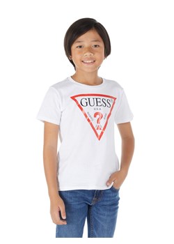Guess T-Shirt L73I55 K8HM0 Biały Regular Fit ze sklepu MODIVO w kategorii T-shirty chłopięce - zdjęcie 181126825