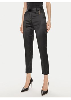 Fracomina Chinosy FQ24SV2003W41101 Czarny Slim Fit ze sklepu MODIVO w kategorii Spodnie damskie - zdjęcie 181126836
