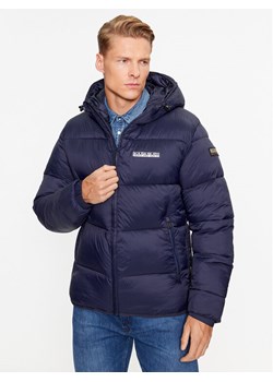 Napapijri Kurtka zimowa A-Suomi NP0A4GJE Granatowy Regular Fit ze sklepu MODIVO w kategorii Kurtki męskie - zdjęcie 181126859
