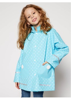 Playshoes Kurtka przeciwdeszczowa 408566 D Błękitny Regular Fit ze sklepu MODIVO w kategorii Kurtki dziewczęce - zdjęcie 181126918