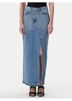 Karl Lagerfeld Jeans Spódnica jeansowa A1W12009 Niebieski Regular Fit ze sklepu MODIVO w kategorii Spódnice - zdjęcie 181127007